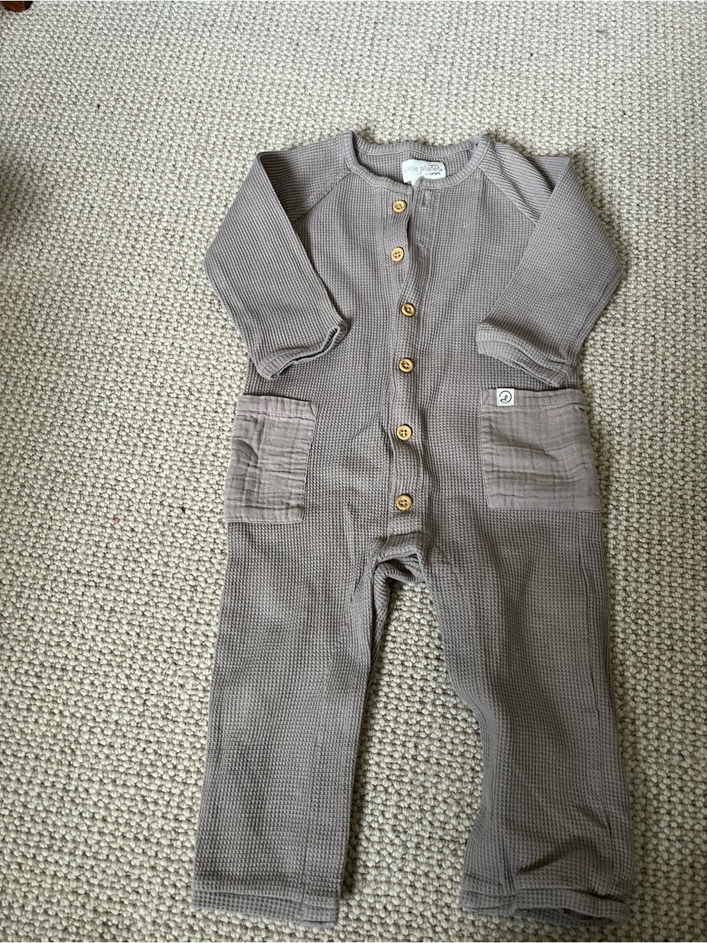 Little Planet organic cotton waffle onesie